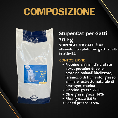 Croccantini Gatti 20kg StupenCat