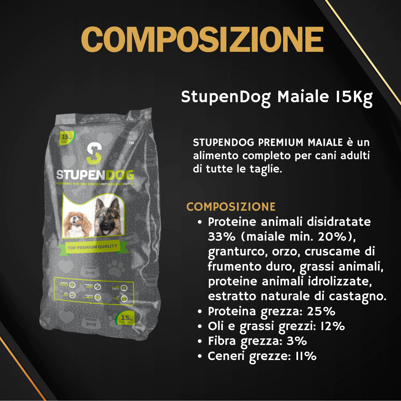 Crocchette Mantenimento Adult 25-14 - Cibo Completo per Cani Crocchette Mantenimento Adult 25-14 - Cibo Completo per Cani