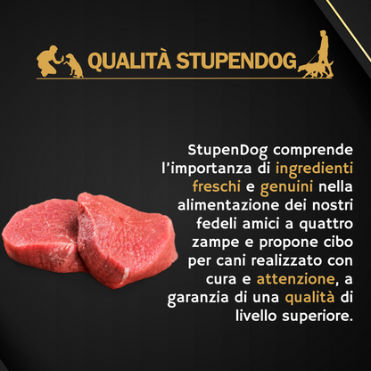 Crocchette Premium Puppy Manzo 15kg StupenDog
