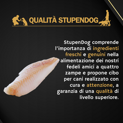 Crocchette Mantenimento Pesce 15kg StupenDog
