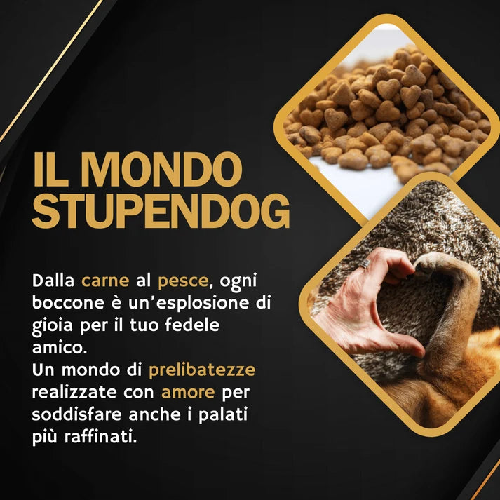 Crocchette super premium monoproteico 15 kg Agnello con patate e piselli