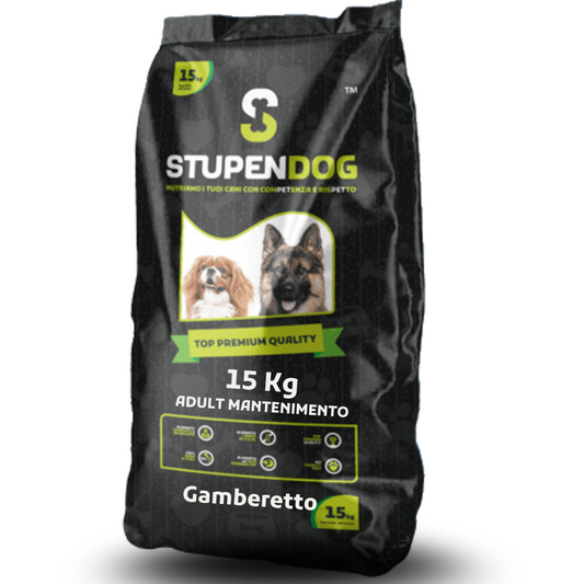 Bipack Crocchette Gamberetto 15 kg StupenDog