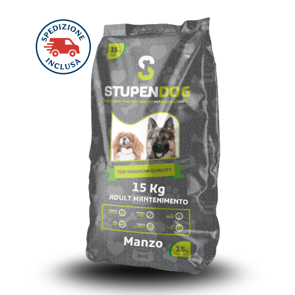 Crocchette Manzo 15kg StupenDog