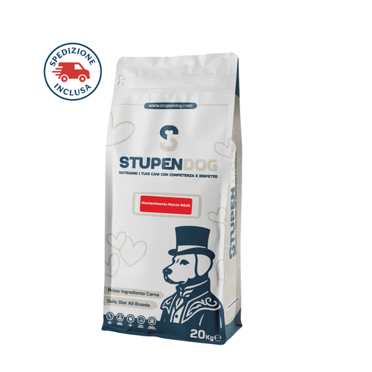 Crocchette Mantenimento Manzo 20kg StupenDog