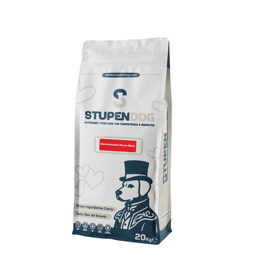 Bipack Crocchette Manzo 20kg StupenDog