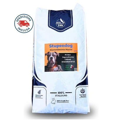 Crocchette Mantenimento Manzo 20kg StupenDog