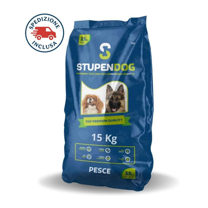 Crocchette Mantenimento Pesce 15kg StupenDog