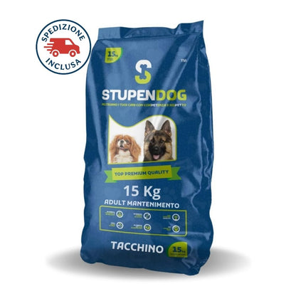 Crocchette Tacchino 15kg StupenDog